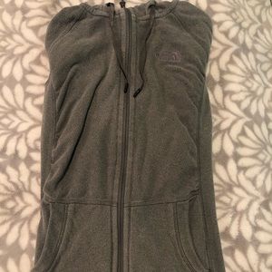 GRAY NORTHFACE COAT